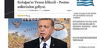 Yunan medyasında RT. Erdoğan